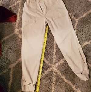 Express cropped utility pants